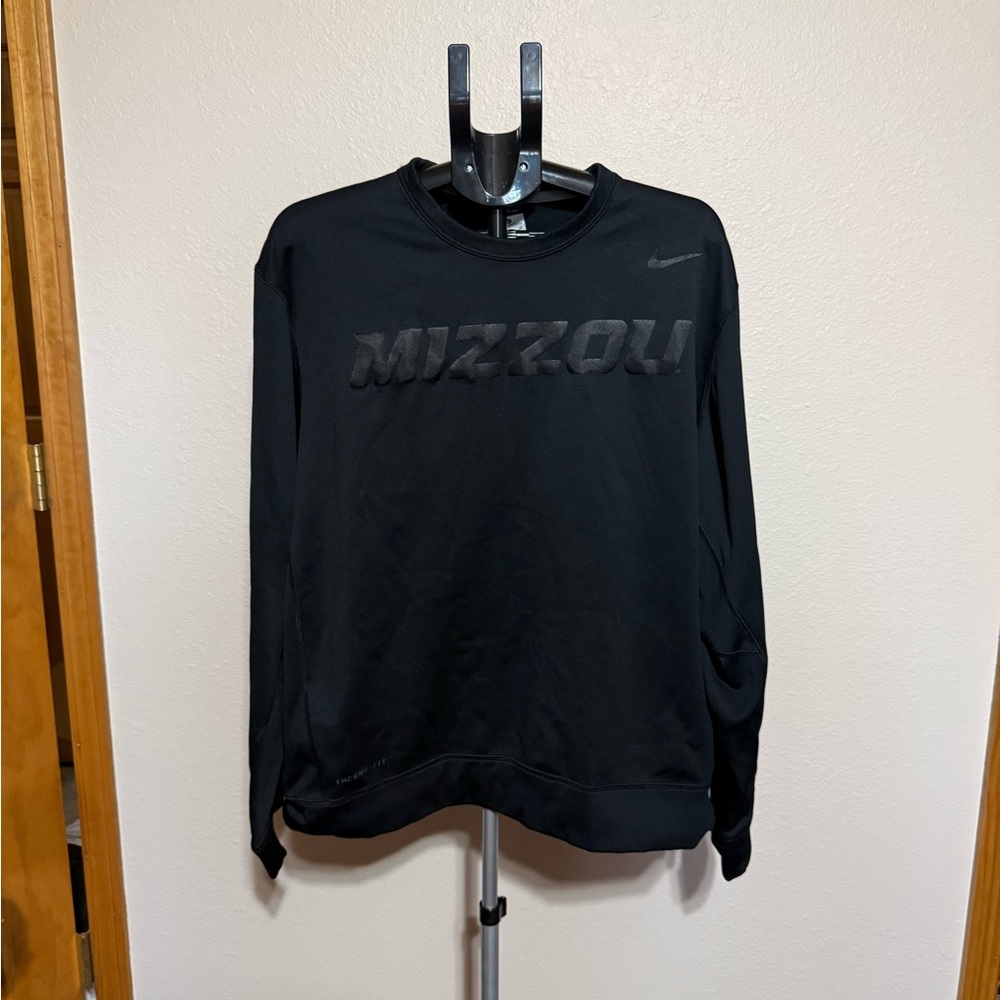 Nike Therma-Fit Black‎ Mizzou Sweatshirt